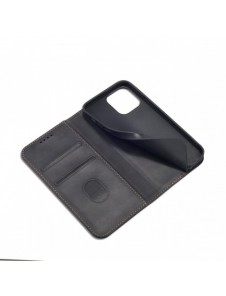 Magnet Fancy Case fodral för iPhone 14 flip cover plånboksställ svart