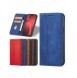 Magnet Fancy Case fodral för iPhone 14 flip cover plånboksställ blå