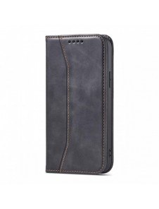 Magnet Fancy Case fodral för iPhone 14 Plus flip cover plånboksställ svart
