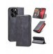 Magnet Fancy Case fodral för iPhone 14 Plus flip cover plånboksställ svart