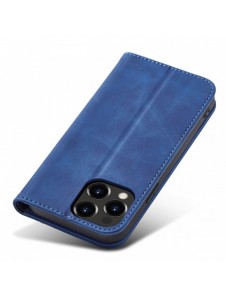 Magnet Fancy Case fodral för iPhone 14 Plus flip cover plånboksställ blå