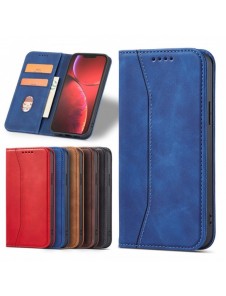 Magnet Fancy Case fodral för iPhone 14 Plus flip cover plånboksställ blå