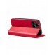 Magnet Fancy Case-fodral för iPhone 14 Pro flip cover plånboksställ rött