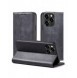 Magnet Fancy Case fodral för iPhone 14 Pro Max flip cover plånboksställ svart