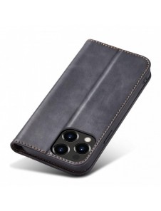 Magnet Fancy Case fodral för iPhone 14 Pro Max flip cover plånboksställ svart