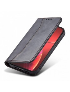 Magnet Fancy Case fodral för iPhone 14 Pro Max flip cover plånboksställ svart