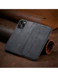 Magnet Fancy Case fodral för iPhone 14 Pro Max flip cover plånboksställ svart
