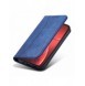 Magnet Fancy Case fodral för iPhone 14 Pro Max skal med flip plånboksställ blå