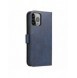 Magnetfodral elegant fodralskal med flik och stativfunktion iPhone 14 blå