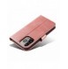 Magnetfodral elegant fodral med flik och stativfunktion för iPhone 14 Max rosa