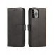 Magnetfodral elegant fodral med flik och stativfunktion för iPhone 14 Pro svart