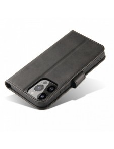 Magnetfodral elegant fodral med flik och stativfunktion för iPhone 14 Pro svart