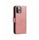 Magnetfodral elegant fodral skal flip-fodral med stativfunktion för iPhone 14 Pro rosa
