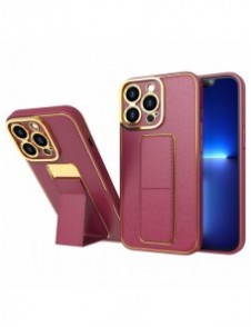 Nytt Kickstand-fodral för iPhone 13 med rött stativ