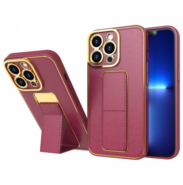 Nytt Kickstand-fodral till Samsung Galaxy A13 med rött stativ
