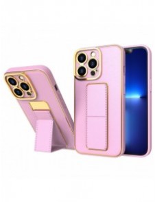 Nytt Kickstand Fodral skal för Samsung Galaxy A12 5G med stativ rosa