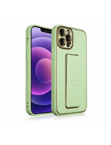 Nytt Kickstand-fodral till Samsung Galaxy A12 5G med grönt stativ