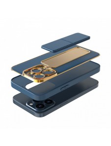 Nytt Kickstand-fodral för iPhone 12 Pro med rött stativ