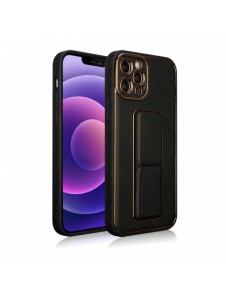 Nytt Kickstand-fodral för iPhone 12 Pro med ställ svart