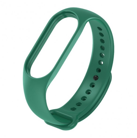 Ersättningssilikonband för Xiaomi Smart Band 7-band armband mörkgrönt