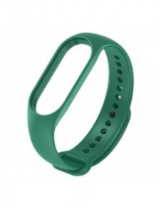 Ersättningssilikonband för Xiaomi Smart Band 7-band armband mörkgrönt