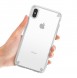 Genomskinligt och väldigt snyggt skydd för iPhone XS Max.