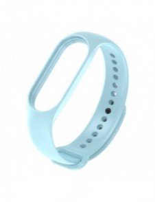 Ersättningssilikonband för Xiaomi Smart Band 7-band armband ljusblått