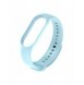 Ersättningssilikonband för Xiaomi Smart Band 7-band armband ljusblått