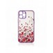 Designfodral för iPhone 12 Pro blommig lila
