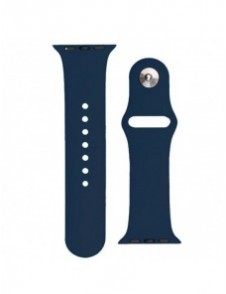 Silikonrem APS Silikonband för Watch Ultra / 9 / 8 / 7 / 6 / 5 / 4 / 3 / 2 / SE (45 / 44 / 42mm) Armband Watch Armband Dark B