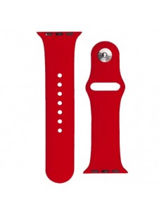 Silikonrem APS Silikonband för Watch Ultra / 9 / 8 / 7 / 6 / 5 / 4 / 3 / 2 / SE (45 / 44 / 42mm) Armband Watch Armband Röd
