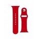 Silikonrem APS Silikonband för Watch Ultra / 9 / 8 / 7 / 6 / 5 / 4 / 3 / 2 / SE (45 / 44 / 42mm) Armband Watch Armband Röd