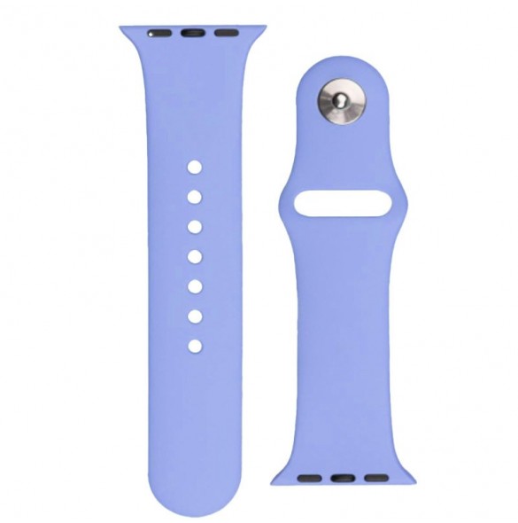 Silikonrem APS Silikonband för Watch Ultra / 9 / 8 / 7 / 6 / 5 / 4 / 3 / 2 / SE (45 / 44 / 42mm) Armband Watch Armband Lila