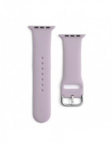Silikonrem APS Silikonband för klocka 9 / 8 / 7 / 6 / 5 / 4 / 3 / 2 / SE (41 / 40 / 38mm) Armband Watch Armband Lila