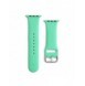 Silikonrem APS Silikonband för klocka 9 / 8 / 7 / 6 / 5 / 4 / 3 / 2 / SE (41 / 40 / 38mm) Armband Watch Armband Mint