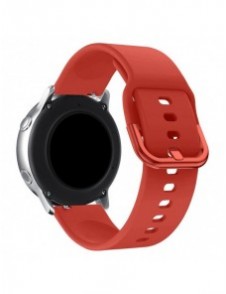 Silikonrem TYS smart klockband universal 20mm röd