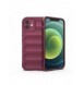 Magic Shield Fodral för iPhone 12 flexibelt pansarbrunt skal