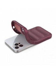 Magic Shield Fodral för iPhone 12 Pro flexibelt pansarbrunt skal