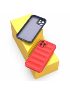 Magic Shield Fodral för iPhone 12 Pro flexibelt pansarbrunt skal