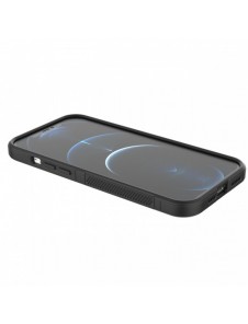 Magic Shield Case-fodral för iPhone 12 Pro Max flexibelt pansarskal svart