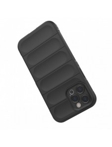 Magic Shield Case-fodral för iPhone 12 Pro Max flexibelt bepansrat mörkblått skal