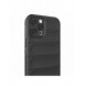 Magic Shield Case-fodral för iPhone 12 Pro Max flexibelt bepansrat mörkblått skal