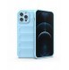 Magic Shield Case-fodral för iPhone 12 Pro Max flexibelt pansarfodral ljusblått