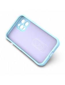 Magic Shield Case-fodral för iPhone 12 Pro Max flexibelt pansarfodral ljusblått