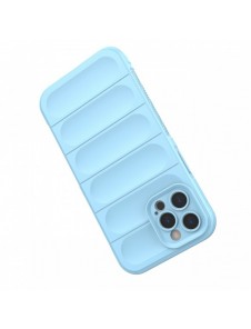 Magic Shield Case-fodral för iPhone 12 Pro Max flexibelt pansarfodral ljusblått