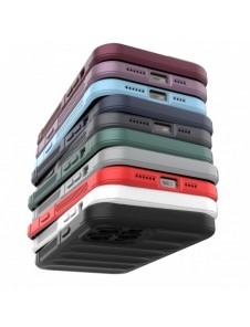 Magic Shield Case-fodral för iPhone 12 Pro Max flexibelt pansarfodral ljusblått