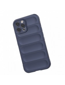 Magic Shield Case-fodral för iPhone 12 Pro Max flexibelt pansarfodral ljusblått