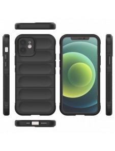 Magic Shield Fodral för iPhone 13 flexibelt pansarskal svart
