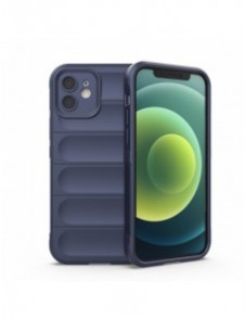 Magic Shield Fodral för iPhone 13 flexibelt pansarskal mörkblått