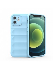 Magic Shield Fodral för iPhone 13 flexibelt pansarskal ljusblått